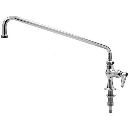 T&S BRASS Single Pantry Faucet Deck 18" Noz B-0205